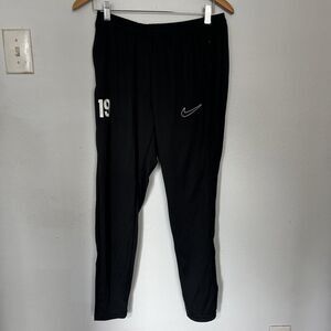 Nike Dri Fit  Mens Academy 23 Black Sportswear‎ Trouser Track Joggers M